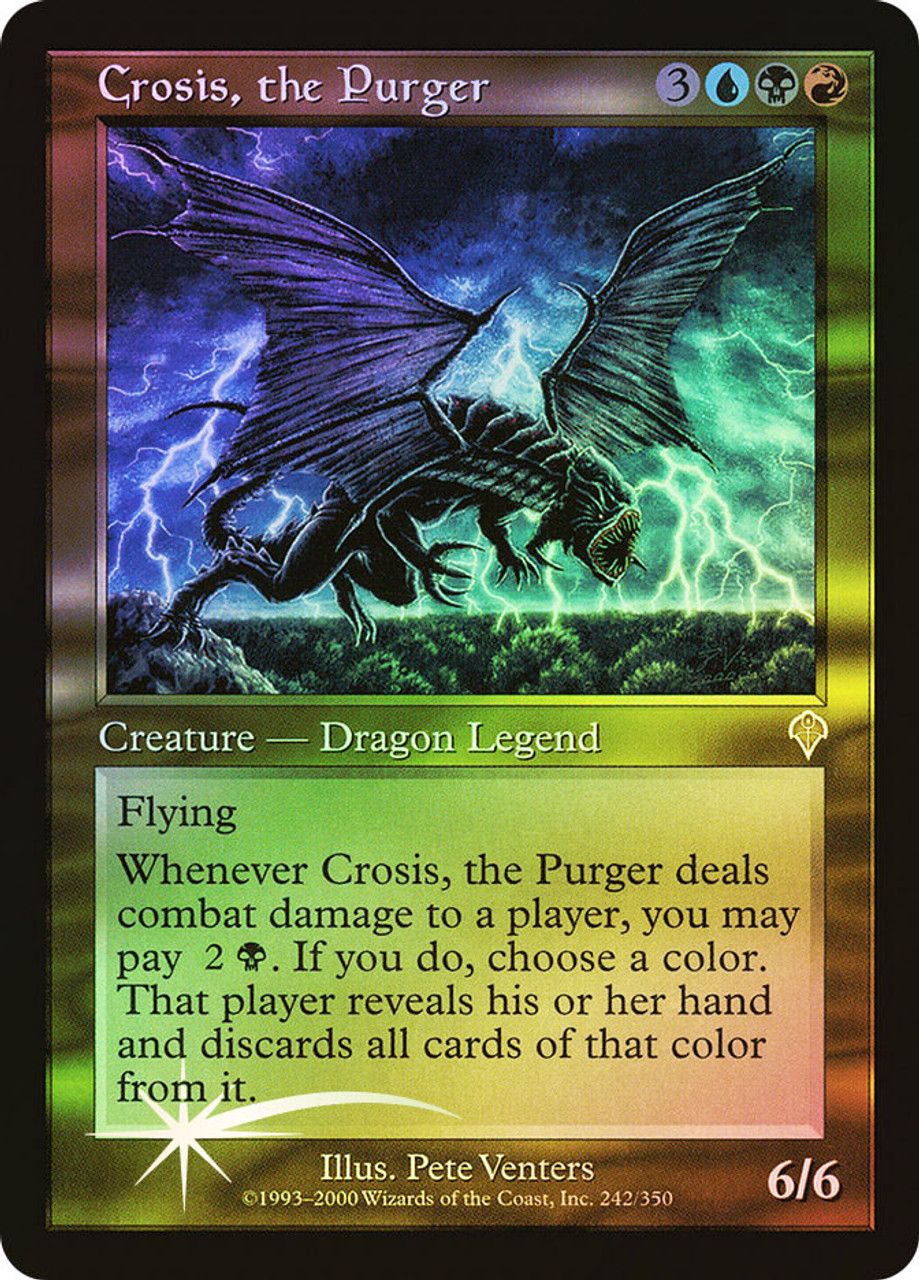 Crosis, the Purger (Invasion - Foil) Trading Card