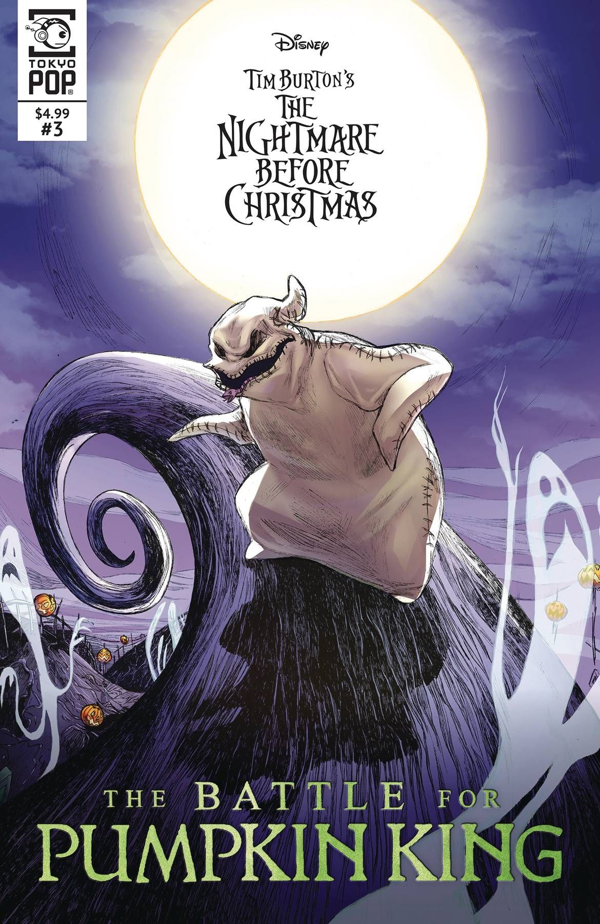 The Nightmare Before Christmas - The Battle For Pumpkin King #3 Comic