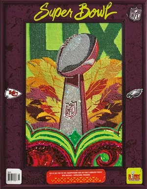 Super Bowl LIX Game Program #59