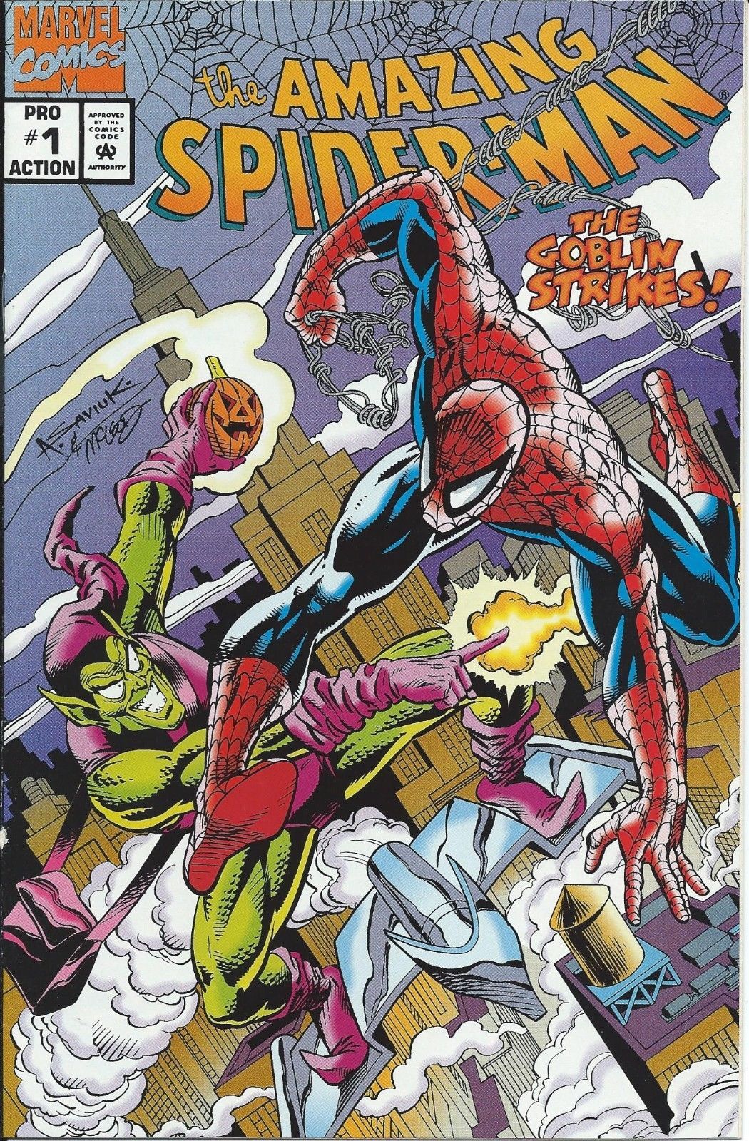 Amazing Spider-Man: The Goblin Strikes Comic