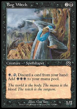 Bog Witch (Mercadian Masques) Trading Card