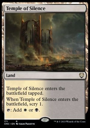 Temple of Silence (Phyrexia: All Will Be One Commander Decks)