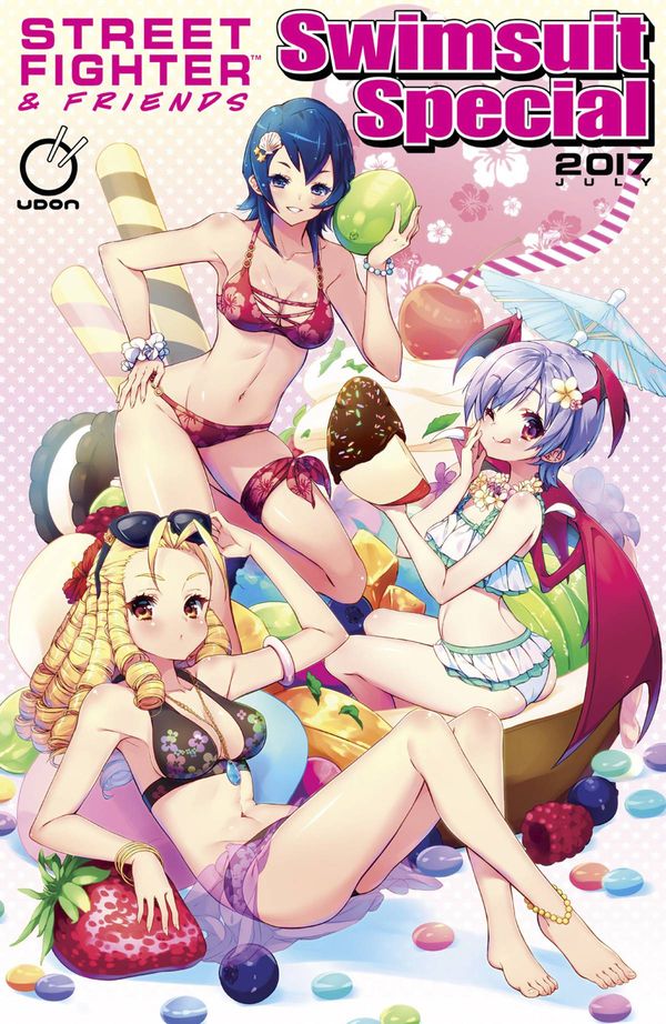 Street Fighter and Friends 2017 Swimsuit Special #nn (Variant Cover B)