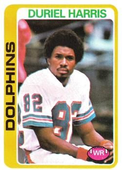 Duriel Harris 1978 Topps #46 Sports Card