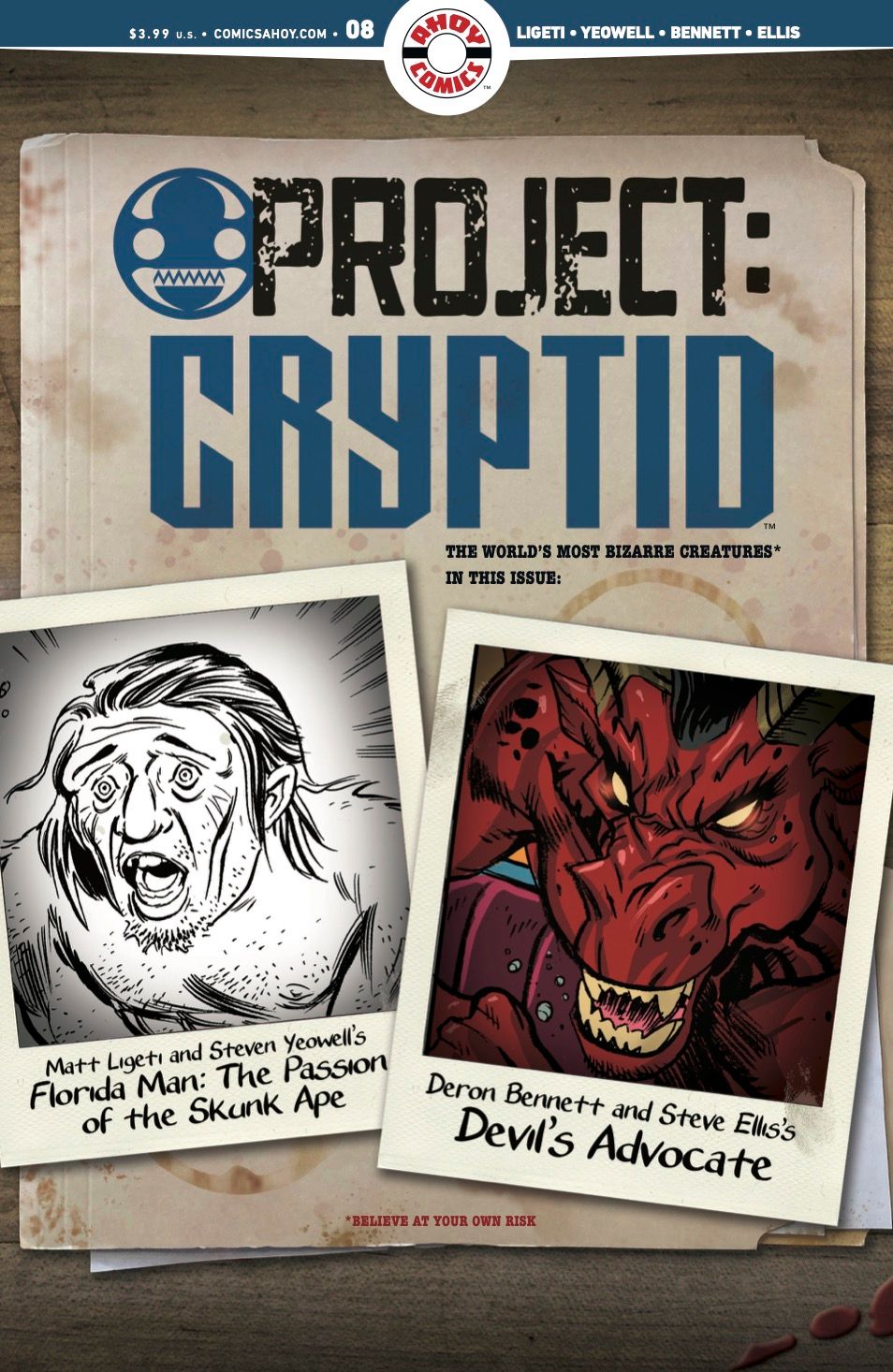 Project: Cryptid #8 Comic