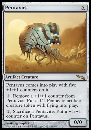 Pentavus (Mirrodin) Trading Card