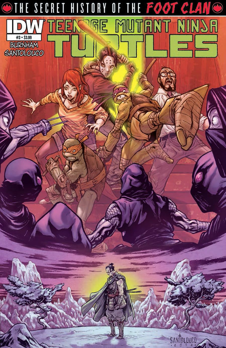 Teenage Mutant Ninja Turtles: Secret History of the Foot Clan #3 Comic