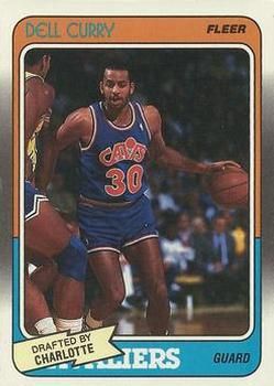 Dell Curry 1988 Fleer #14 Sports Card