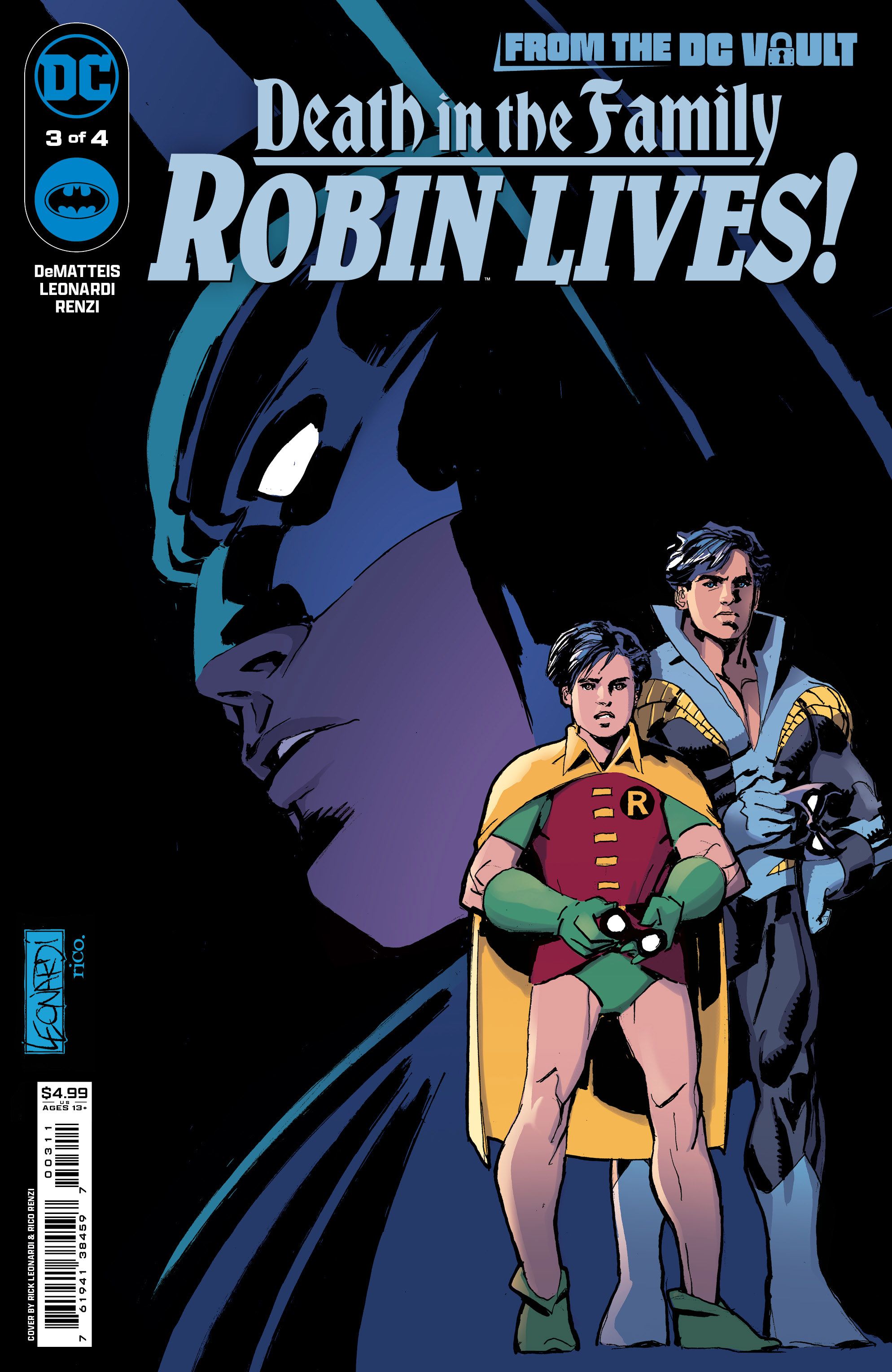 From the DC Vault: Death in the Family - Robin Lives #3 Comic