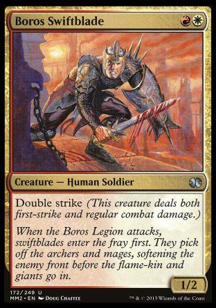 Boros Swiftblade (Modern Masters 2015) Trading Card