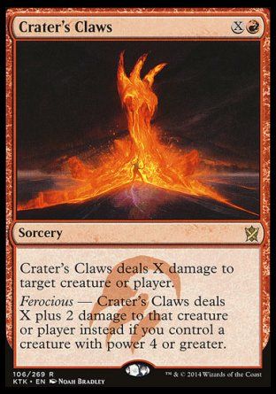 Crater's Claws (Khans of Tarkir) Trading Card