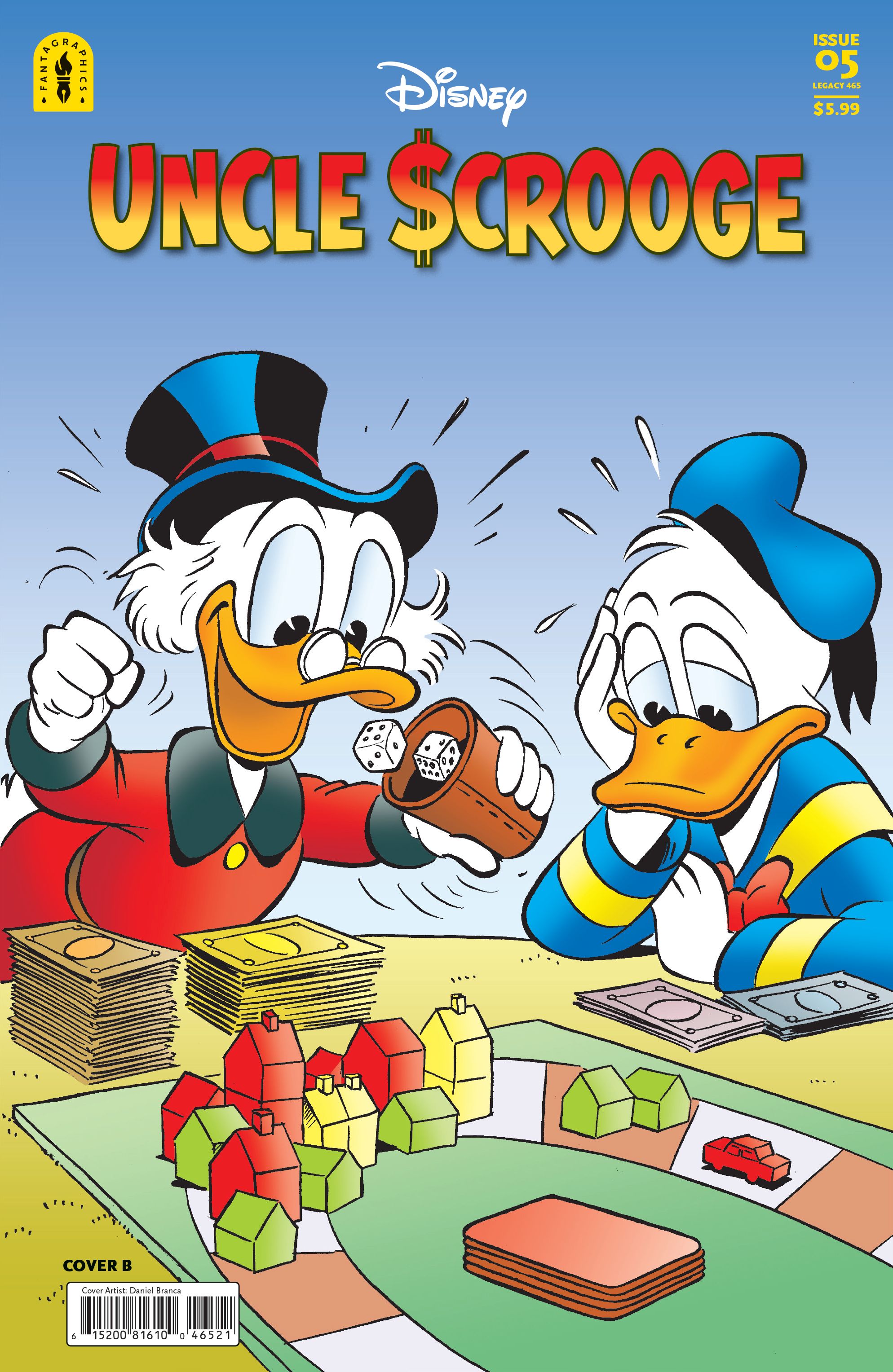 Uncle Scrooge #5 (Cvr B Daniel Branca Variant) Comic