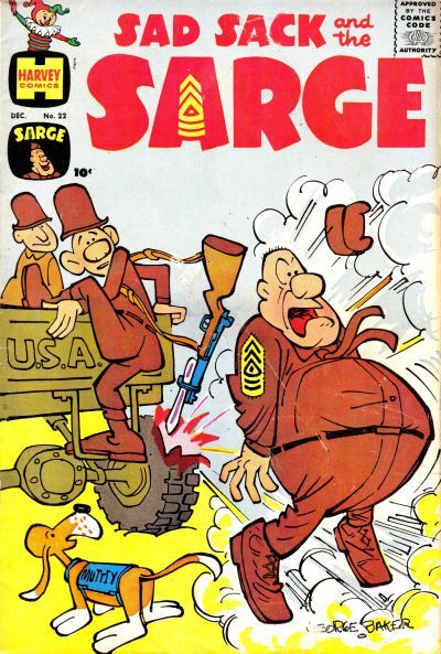 Sad Sack And The Sarge #22 Comic