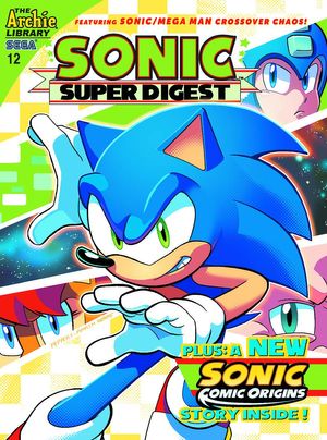 Sonic Super Digest #13 NM 2015 Stock Image 