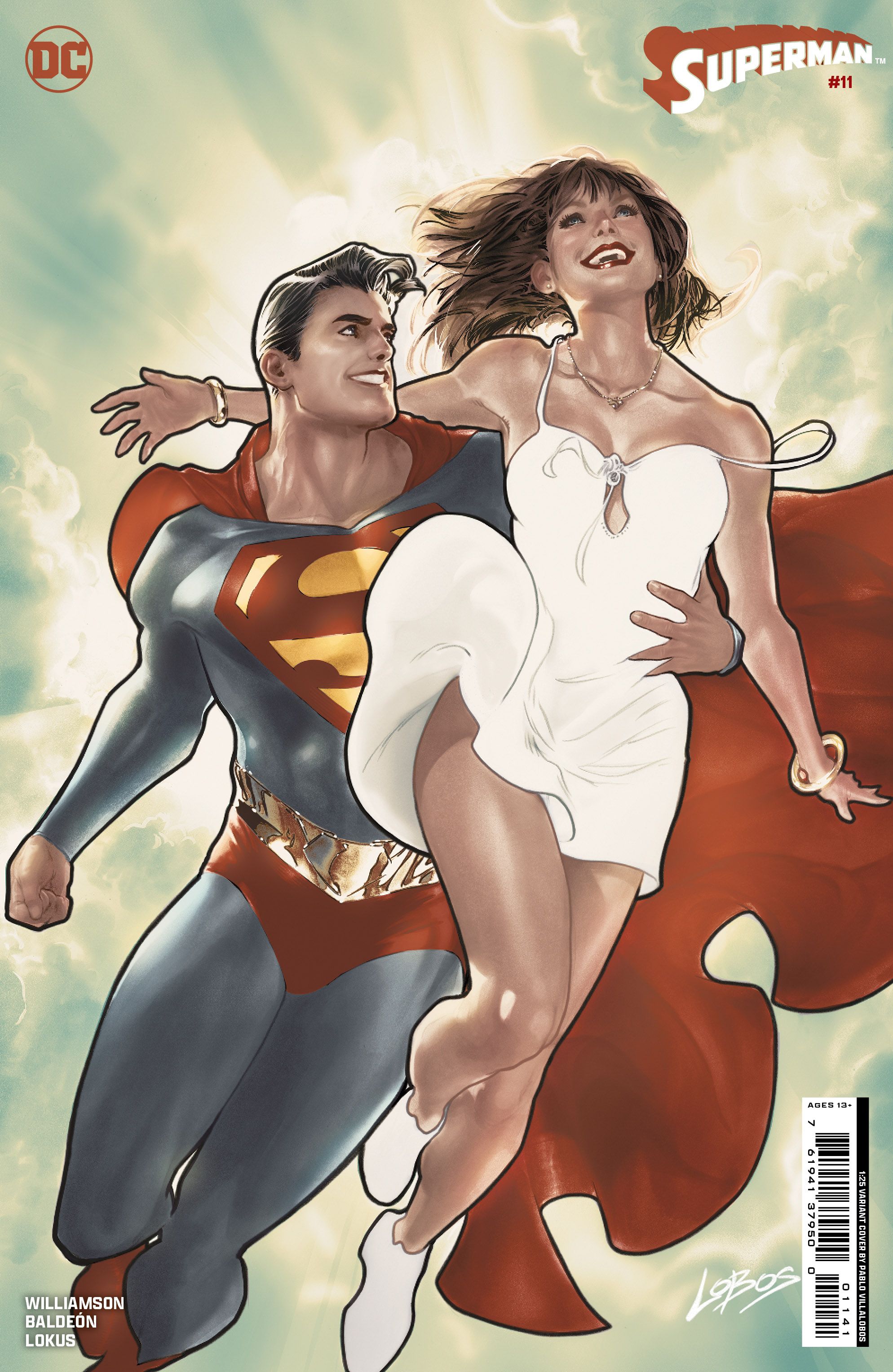 Superman #11 (Cvr F Inc 1:25 Pablo Lobos Villalobos Card Stock Variant) Comic