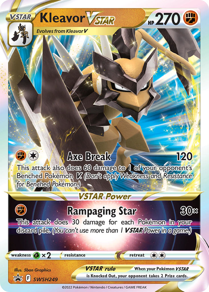 Kleavor VSTAR (SWSH249) - SWSH Black Star Promos Pokémon Card