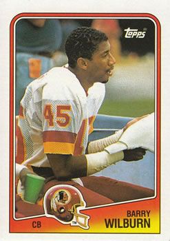 Barry Wilburn 1988 Topps #21 Sports Card