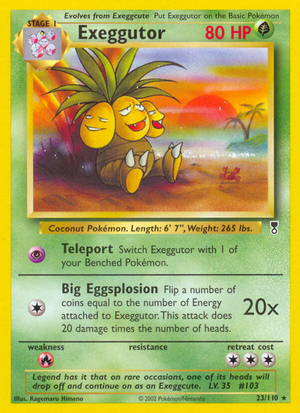 Exeggutor (23/110) - Legendary Collection (Reverse Holo)
