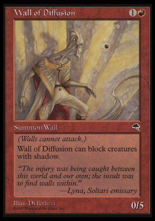 Wall of Diffusion (Tempest) Trading Card