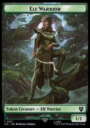 Elf Warrior (The Lord of the Rings Commander Decks) Trading Card