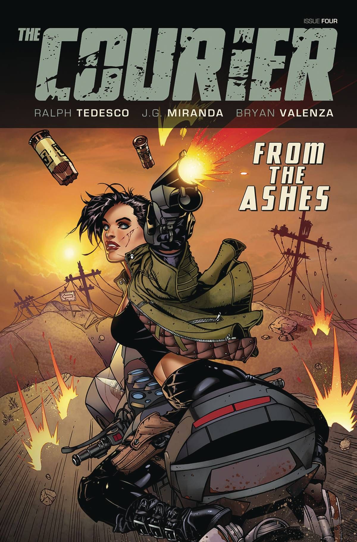 The Courier: From the Ashes #4 Comic