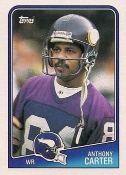 Anthony Carter 1988 Topps #151 Sports Card