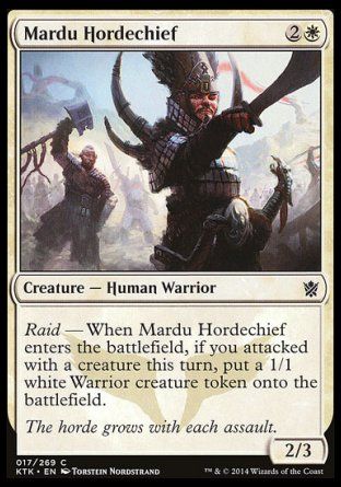 Mardu Hordechief (Khans of Tarkir) Trading Card