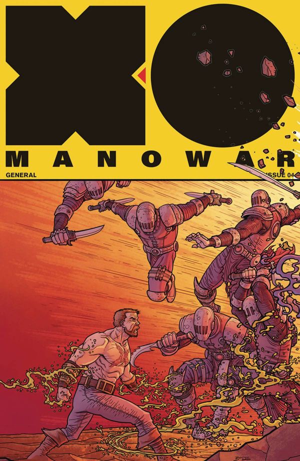 X-O Manowar #4 (Cover C 20 Copy Cover Interlock Variant)