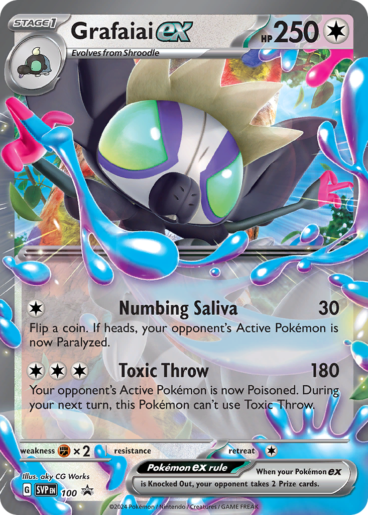 Grafaiai Pokémon Card