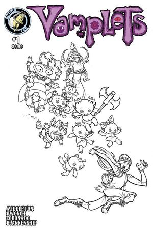 Vamplets Nightmare Nursery #1 (Blankenship Variant)