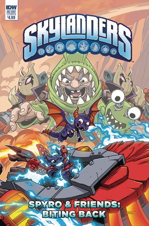 Skylanders Quarterly Sypro & Friends Biting Back #3 (Cover B)