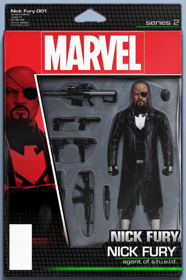 Nick Fury #1 (Christopher Action Figure Variant)