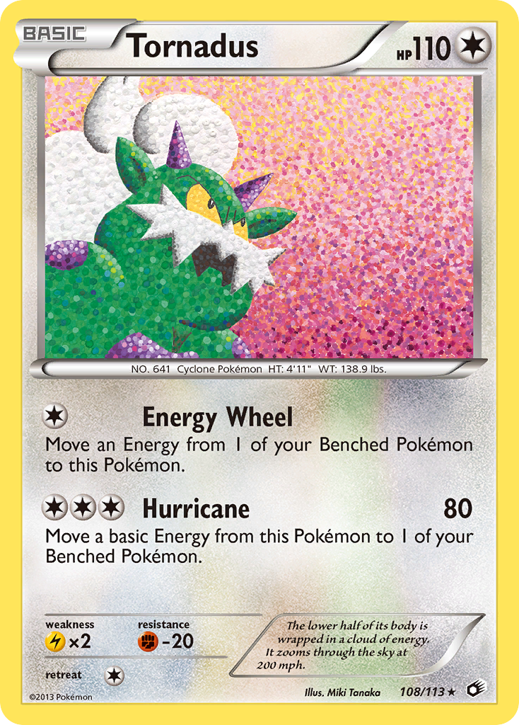 Tornadus (108/113) - Legendary Treasures Pokémon Card