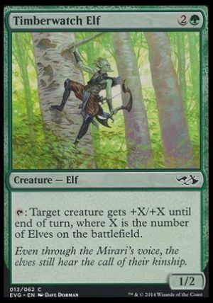 Timberwatch Elf (Duel Decks : Anthology)