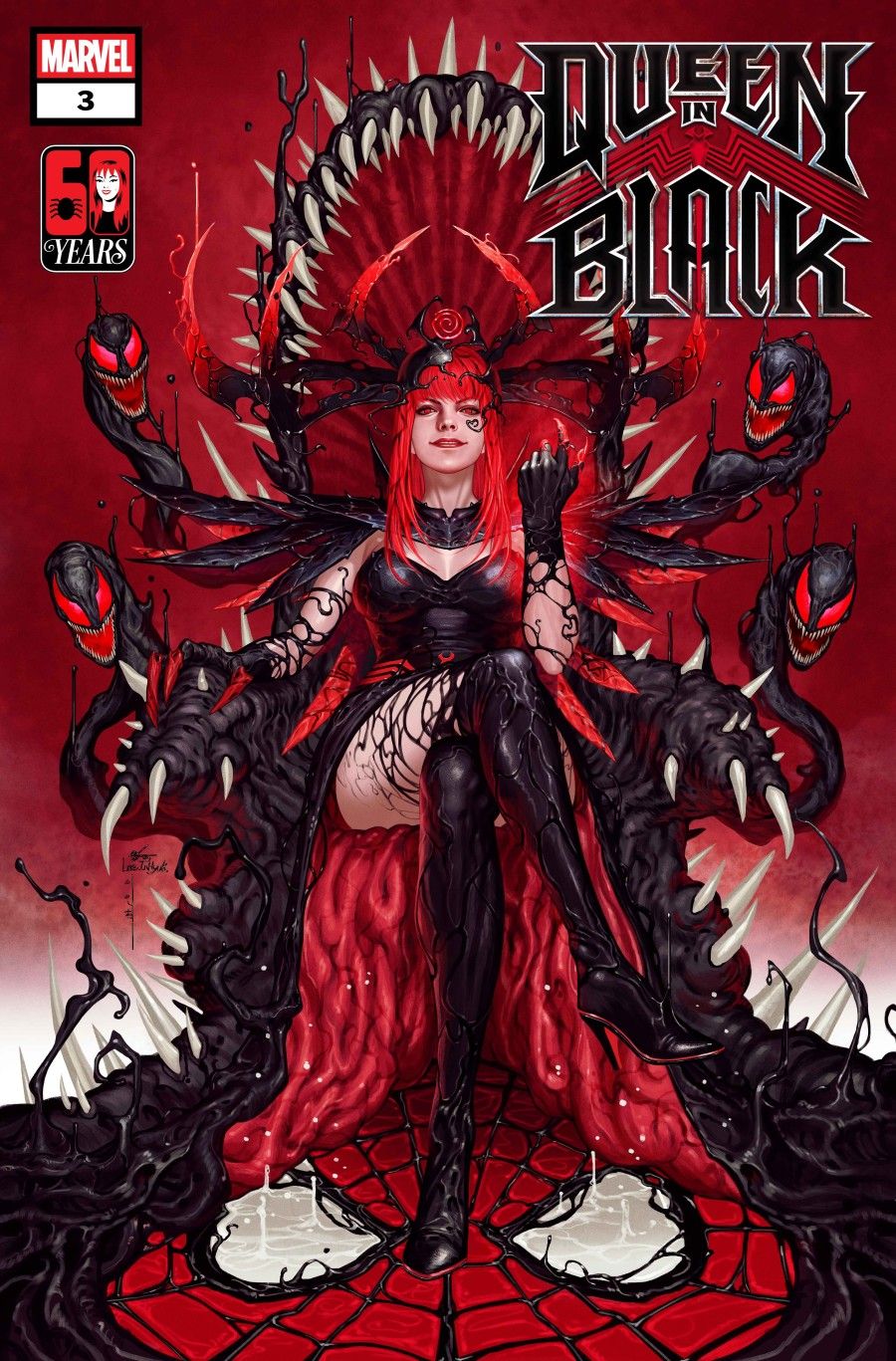 Queen in Black #3 (InHyuk Lee Mary Jane Watson Variant) Comic