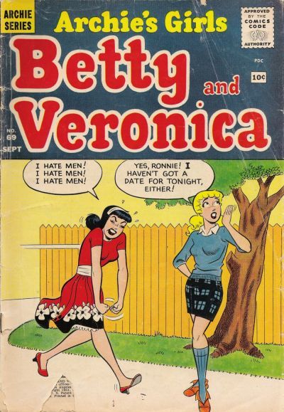 Archie's Girls Betty and Veronica #69 Comic
