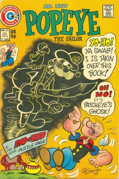 Popeye #124 Comic