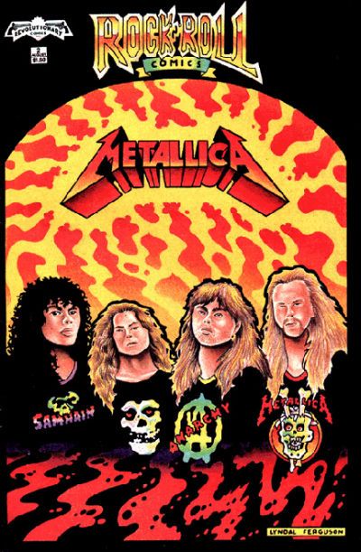 Rock N' Roll Comics #2 (Metallica) Comic