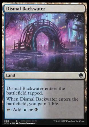 Dismal Backwater (Starter Commander Decks) Trading Card