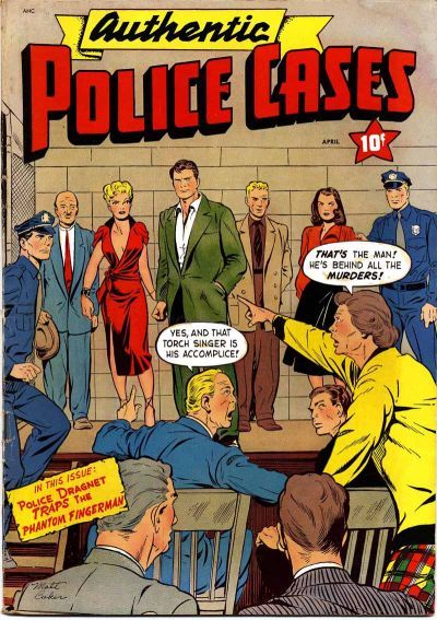 Authentic Police Cases #12 Comic