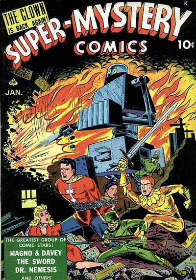 Super-Mystery Comics #v3#3 Comic
