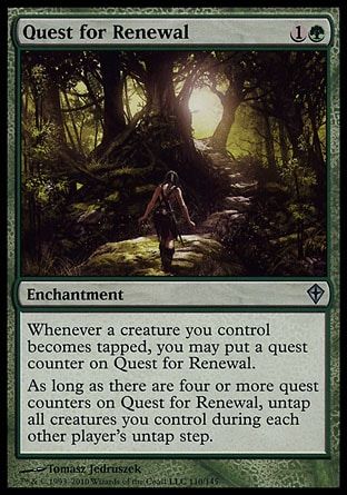 Quest for Renewal (Worldwake) Trading Card