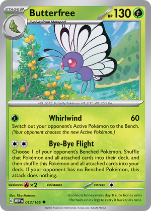 Butterfree (12/165) - 151