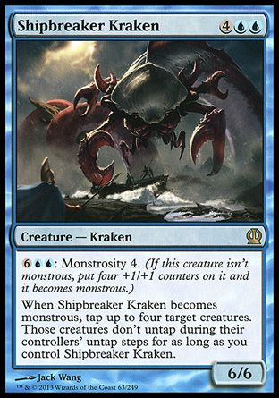 Shipbreaker Kraken (Theros) Trading Card