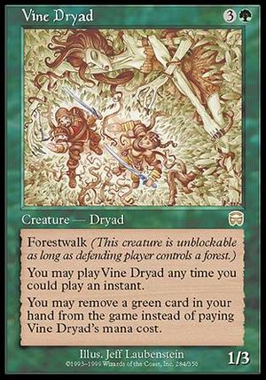 Vine Dryad (Mercadian Masques)