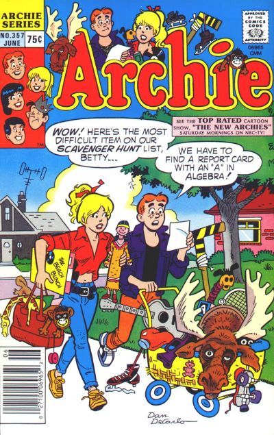 Archie #357 Comic
