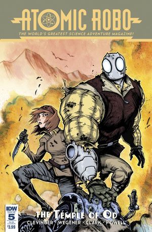 Atomic Robo And The Temple Of Od #5 (Subscription Variant)