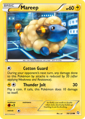 Mareep (38/124) - Dragons Exalted