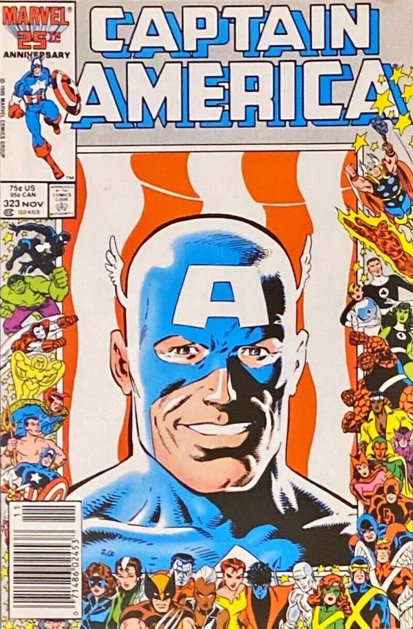 Captain America #323 (Newsstand Edition)
