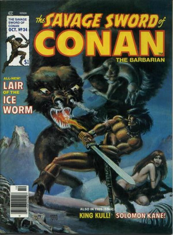 The Savage Sword of Conan #34